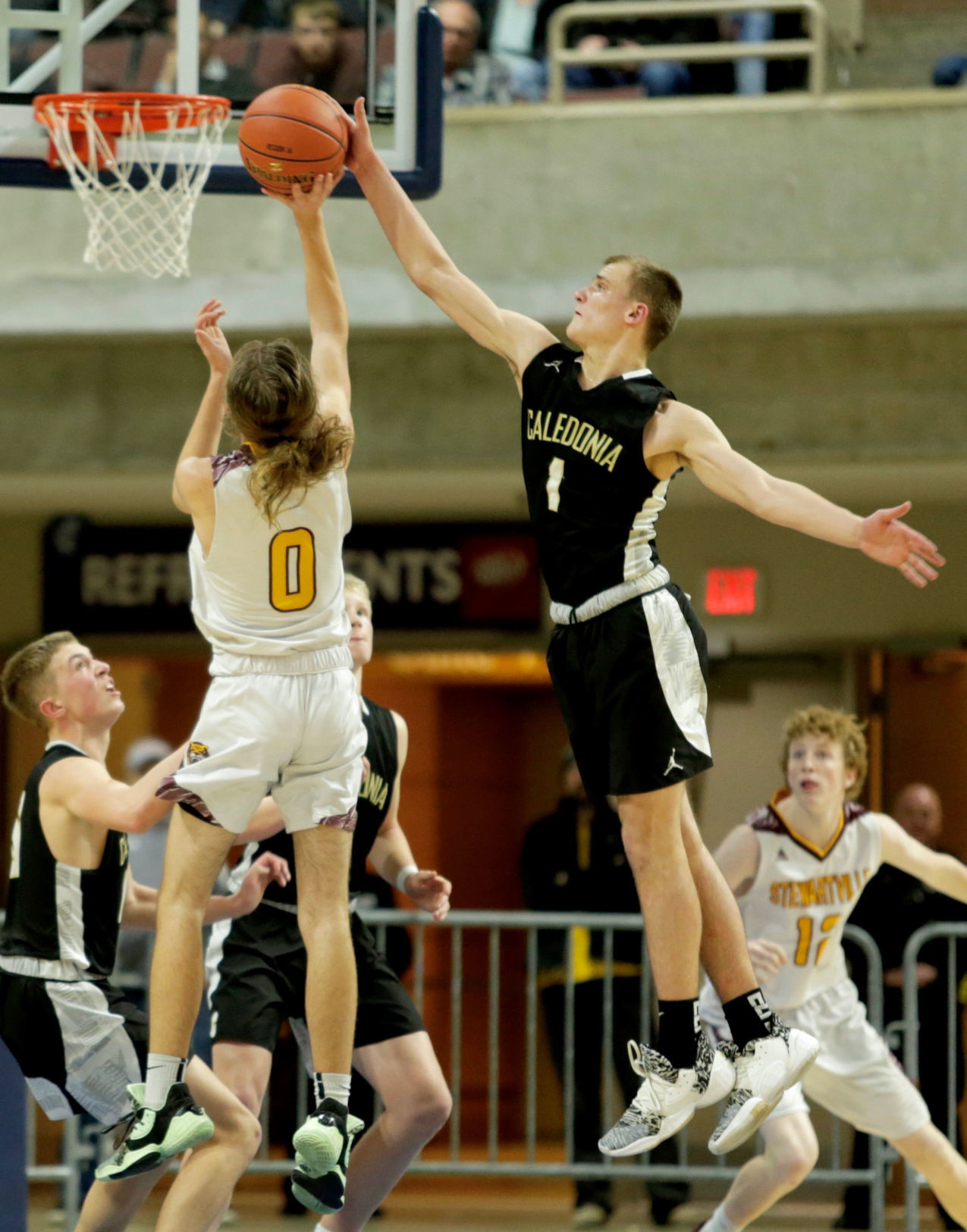 Caledonia vs Stewartville